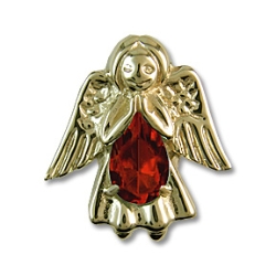 rkb1845 Garnet Bracelet Slide 